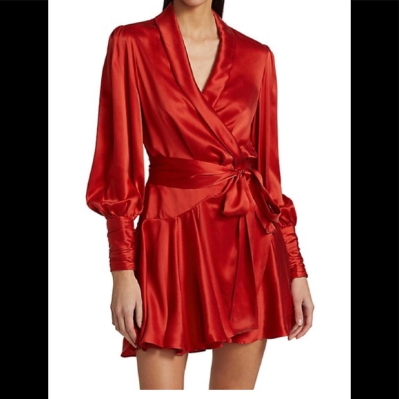 Zimmermann Dresses & Skirts - ZIMMERMANN silk wrap dress Size 1. Never worn .